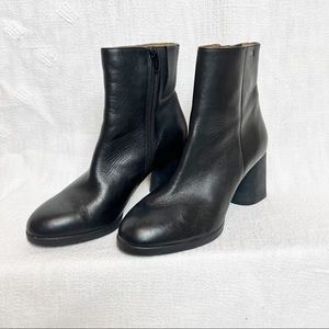 Camper black leather boots